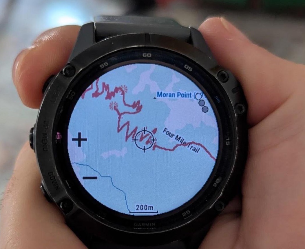 Examples of how a GPX Route (created in Strava) appears using the new map